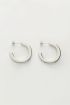 Open wide hoop earrings medium | My Jewellery
