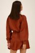 Oranje mousseline blouse | My Jewellery