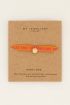 Oranje armband lint adventure | My Jewellery
