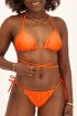 Oranje bikini broekje met strikdetail | My Jewellery