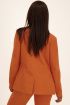 Oranje blazer linnen look | My Jewellery