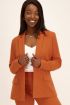 Oranje blazer linnen look | My Jewellery