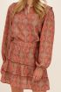 Oranje blouse met oriental print | My Jewellery