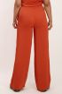 Oranje broek satijnen look| Broeken | My Jewellery
