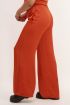 Oranje broek satijnen look| Broeken | My Jewellery