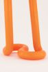 Oranje dubbele kaars met draai | My Jewellery