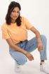 Oranje T-shirt basic met wassing | My Jewellery