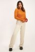 Oranje trui met ruffle mouw | Truien | My Jewellery