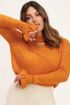 Oranje trui met ruffle mouw | Truien | My Jewellery