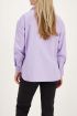 Oversized lilac blouse with breast pocket | My Jewellery