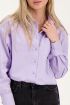 Oversized lilac blouse with breast pocket | My Jewellery