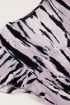 Paars jurkje tie dye print