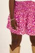 Paars rokje met ikat print & smock | My Jewellery