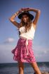 Paars rokje met ikat print & smock | My Jewellery