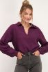 Paarse blouse mousseline | Blouses | My Jewellery