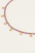 Collier violet avec pièces & perles | My Jewellery