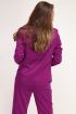 Paarse satijnen blazer | My Jewellery