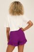 Paarse skort met crochet | Skort | My Jewellery