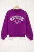 Paarse sweater coucou