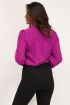 Paarse blouse met verticaal structuur