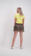 My Jewellery Rokje ruffle leopard print zwart bruin