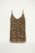 Panterprint top bruin zwart met lagen, tops My Jewellery