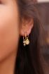 Parel oorbellen met ster | Oorbellen met parel bij My Jewellery