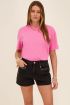 Pink stonewash t-shirt | My Jewellery