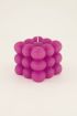 Pink bubble candle small | My Jewellery 