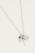 Ketting black onyx & malachite, ketting met edelsteentjes