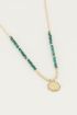 Ketting bedel & malachiet, ketting met bedel