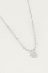Ketting bedel & Labradorite, ketting met edelsteen