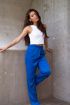 Blauwe wijde broek | My Jewellery