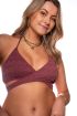 Bordeaux red wrap bikini top | My Jewellery