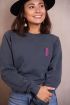 Grijze sweater met western laars | My Jewellery