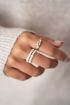 Stretch ringen set met parels | My Jewellery