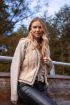 Beige lammy look gilet | Gilet | My Jewellery