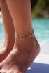 Anklet with multiple flowers | My Jewellery