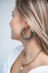 Groene statement oorhangers met kralen | My Jewellery