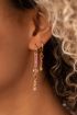 Roze oorringen met lengte mix | My Jewellery