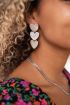 Statement oorhangers met drie hartjes | My Jewellery