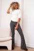 Multikleur flared broek met paisley print | My Jewellery