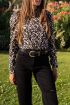Zwarte western riem met zilverkleurige gesp | My Jewellery