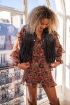 Multikleur rok met paisley print & laagjes | My Jewellery