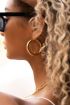 Chain earrings with rhinestones | My Jewellery
