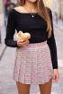 Geruite plissé skort | Skort | My Jewellery