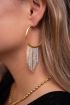 Oorringen groot met kwastjes van strass| My Jewellery