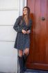 Multi kleur jurk met lange mouwen & paisley print | My Jewellery