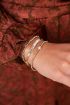 Elastische armband met bolletjes & blokjes | My Jewellery