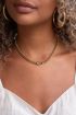 Chunky chain necklace with smiley  | My Jewellery